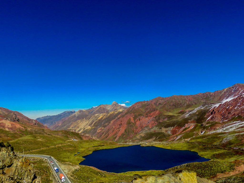 High mountain lake, Andes, Peru, 2015. Photo: T. M. Adair